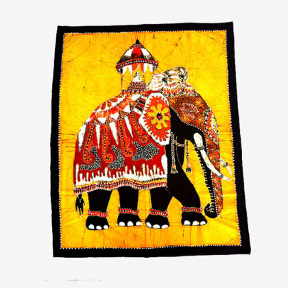 Tusker Carrying Sacred Tooth Relict (Yellow Large) for Sale - eKade.lk