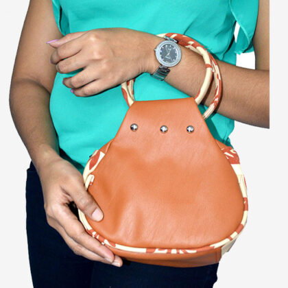 Ladies Hand Bag (Brown – Small) for Sale - eKade.lk