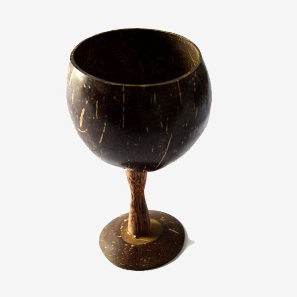 Coconut Shell Wine Glass for Sale - eKade.lk