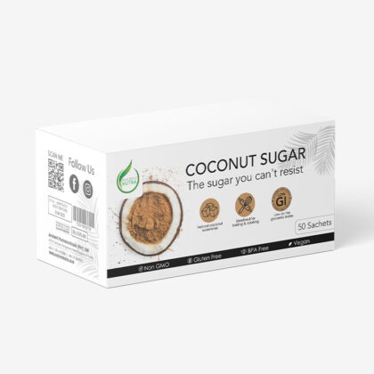 Organic Coconut Sugar 50 Sachets for Sale - eKade.lk