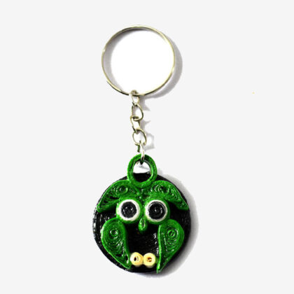 Paper Quilled Key Tag Design 3 – Owl for Sale - eKade.lk