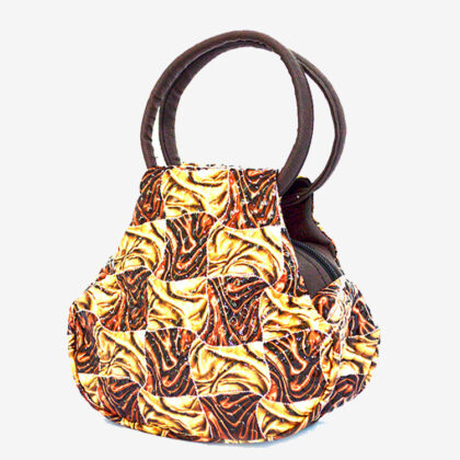 Ladies Hand Bag (Brown Mixed – Small) for Sale - eKade.lk
