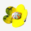 Batik Fabricated Hair Band Design 4– Yellow for Sale - eKade.lk