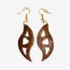Coconut Shell Earrings Design – 3 for Sale - eKade.lk