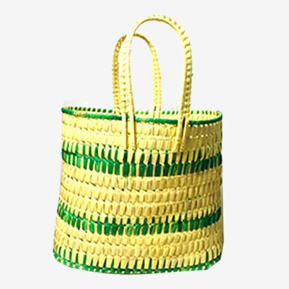 Palmyrah Bag 4 ( Green Pattern) for Sale - eKade.lk
