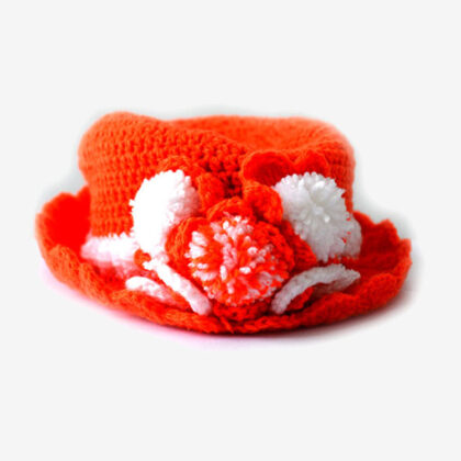 Wool Baby Hat (Orange) for Sale - eKade.lk